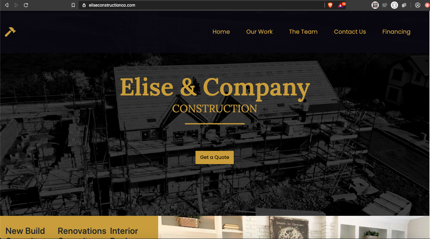 elise company website